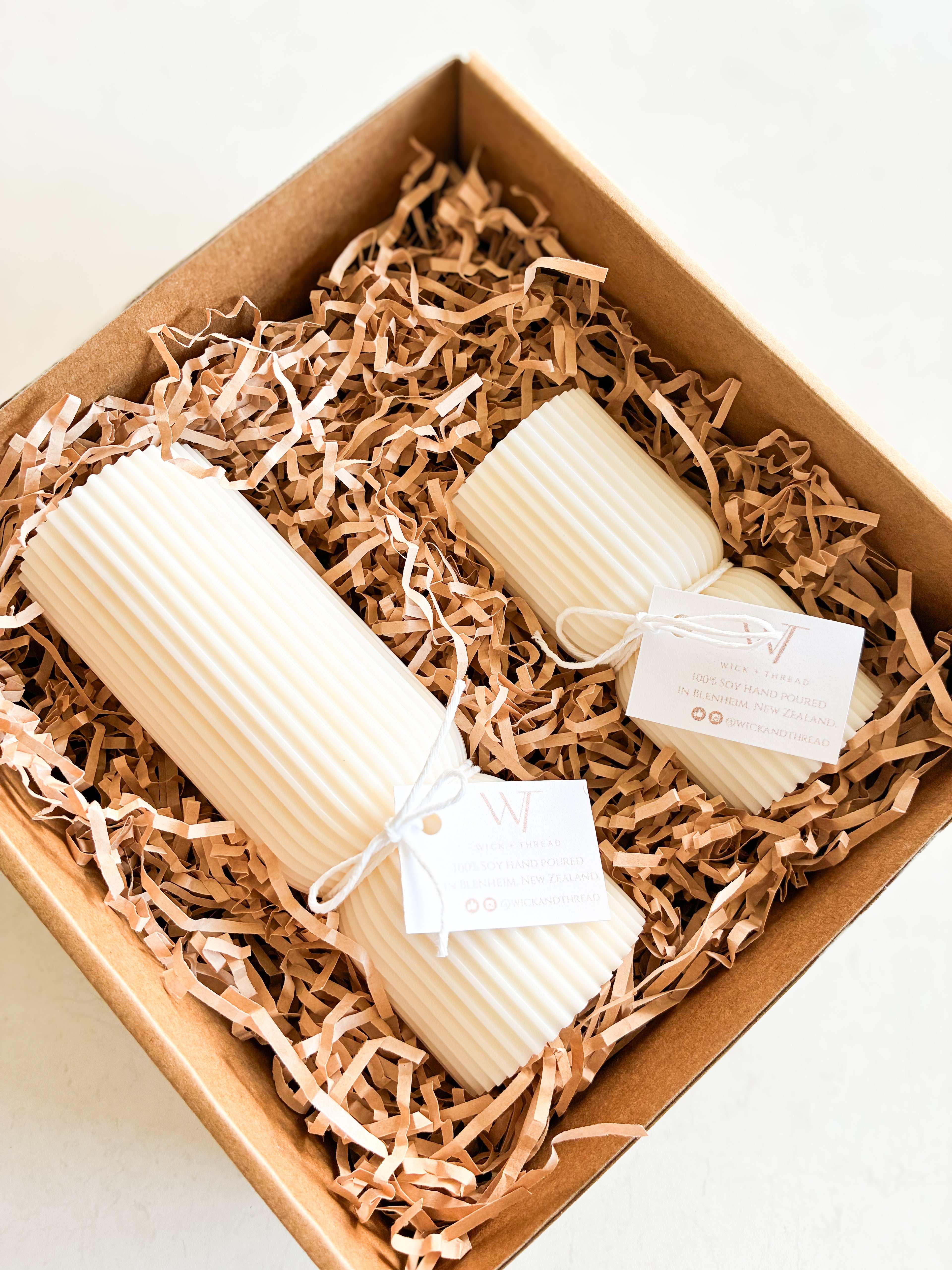 The Cove Soy Pillar Duo