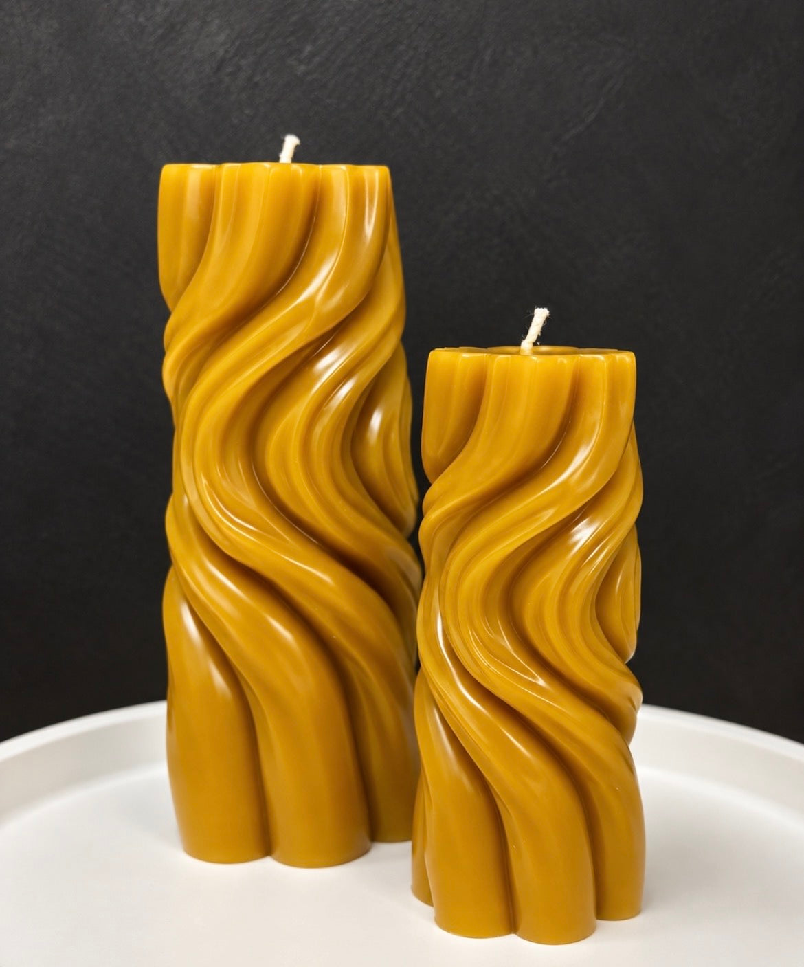 Sway Beeswax Pillars