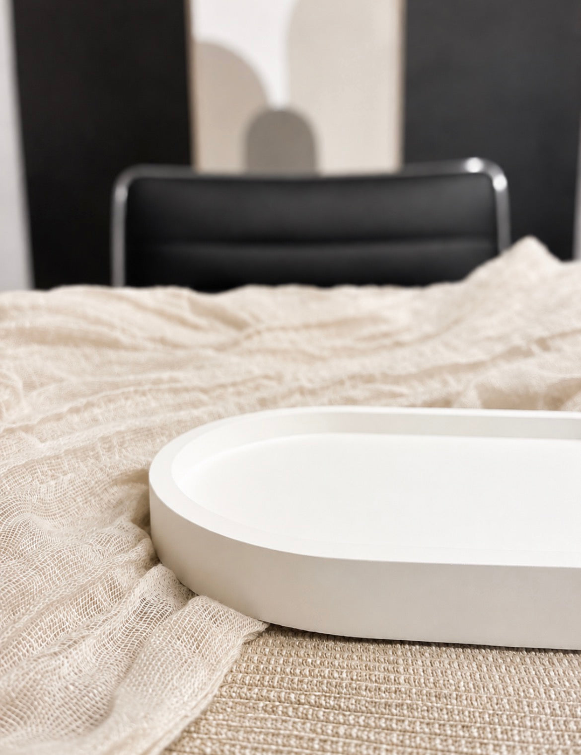 Contour Oval Tray