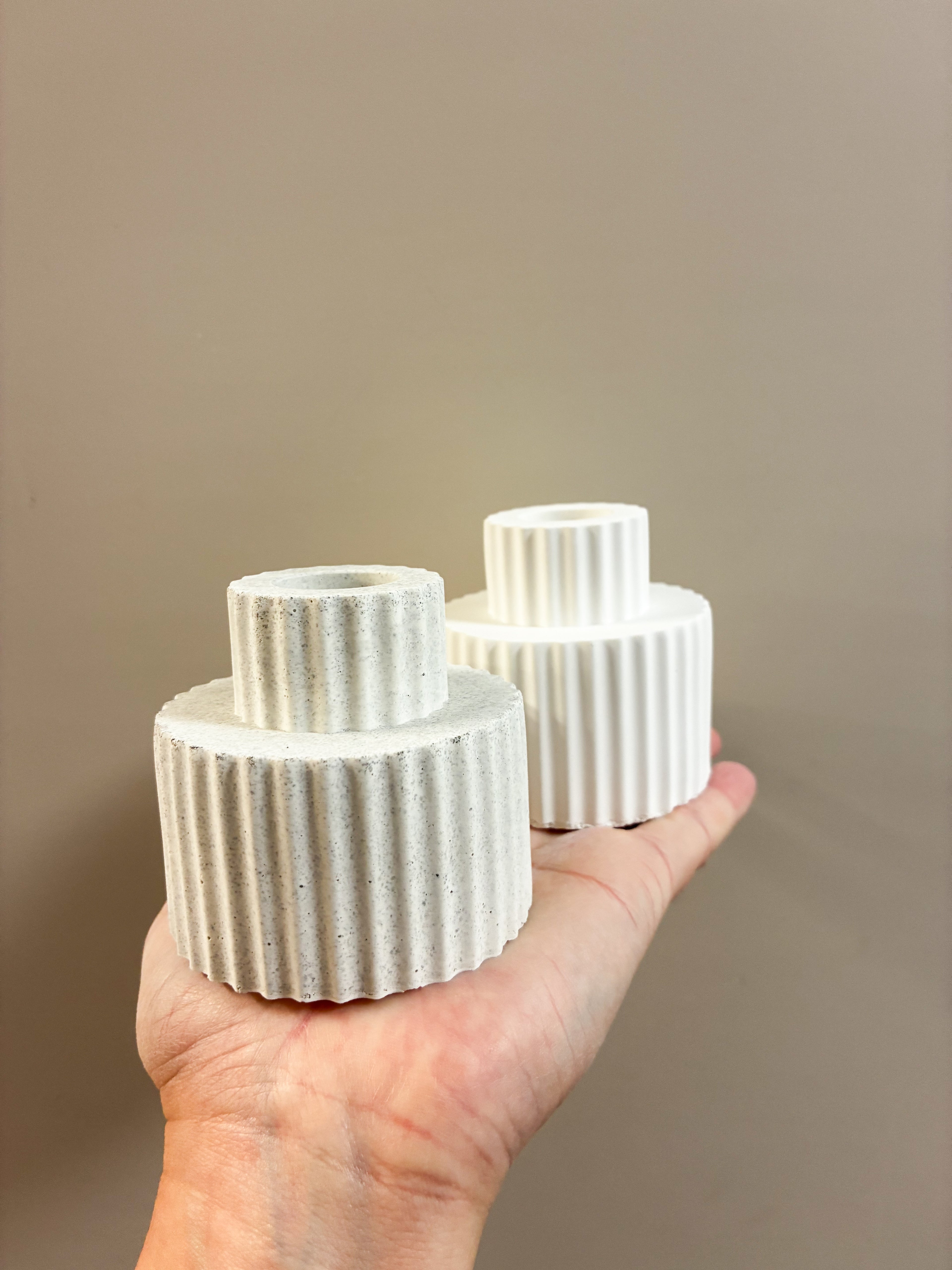 River Taper Candle Holder