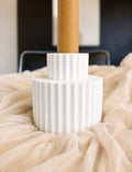 River Taper Candle Holder
